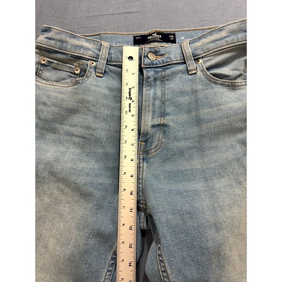 Hollister California Women's Athletic Skinny Jeans Advanced Stretch Blue W34/L32 - Picture 5 of 9